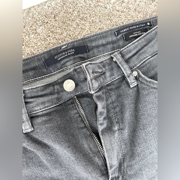 Maison Scotch & Soda Grey Haut High Rise Skinny Jeans - Picture 5 of 8